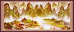 国画山水装饰画