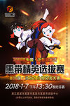 跆拳道海报