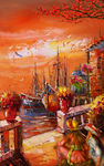 油画风景