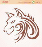狼CDR矢量LOGO素材