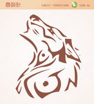 狼CDR矢量LOGO素材