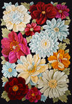 花朵地毯装修毯
