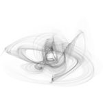 透明底免抠时尚动感流线抽象图案