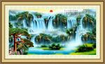 山水油画
