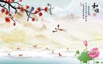 和顺大理石纹背景墙