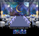 星空主题婚礼效果