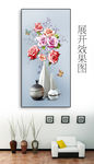 玄关花卉装饰画