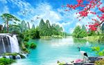 山水风景图