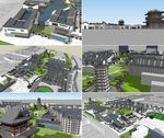 新中式建筑群