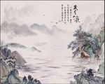 新中式水墨山水岁月如歌禅意