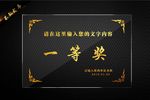 荣誉证书 奖牌 亚克力奖牌 水