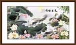 荷塘月色图