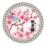 圆框装饰画
