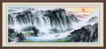 壮丽山河 山水画