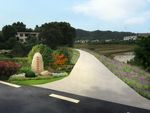 美丽乡村道路绿化效果图十六