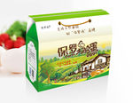 土鸡蛋 礼品盒 展开图