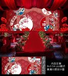 中式扇子婚礼