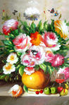 花卉油画