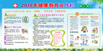 2018健康教育宣传栏
