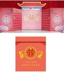 中式婚庆门头（门头背景底图）