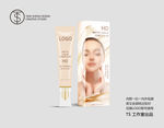 外贸美妆化妆品国外英文粉底液包