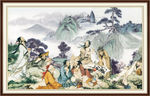 国画八仙过海