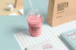 奶茶杯样机