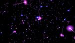 彩色粒子星光