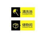 高档亚克力卫生间门牌