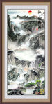 玄关山水画