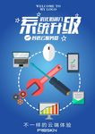 系统升级海报