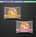 芝麻薄饼 平面展开分层文件