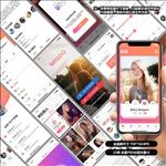 社交交友类全面屏APP源文件