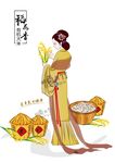 手绘古典美女