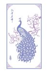 孔雀呈祥