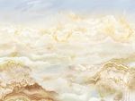 大理石 石纹山水