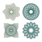 矢量防伪花纹