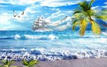 海景椰子树