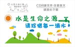 节约用水文化墙