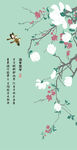 玉兰花鸟