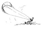 跳伞漫画