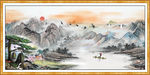 风景画无框画