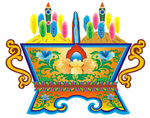 藏族图案 吉祥切玛
