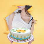 3D蛋糕 美女