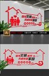 社区新农村文化墙