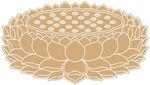 莲花剪影
