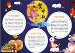 中秋节手抄报    中国风边框