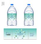 矿泉水瓶贴