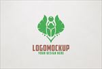 彩色logo样机