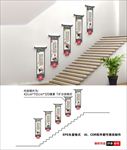 古典楼梯文化墙